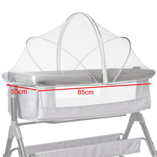 Mosquito Net for Cot All-Season Protection for Newborns - Portable, Ventilated, and Foldable Crib Shield