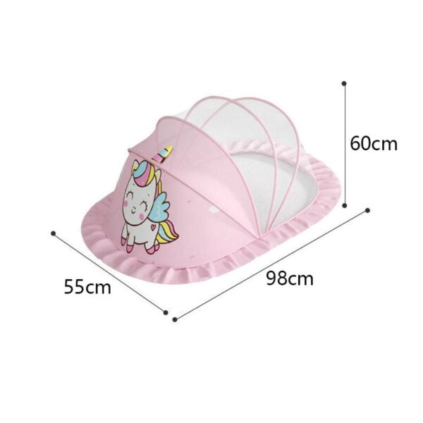 Mosquito Net for Cot: Foldable Baby Canopy Yurt with No Bottom - A Must-Have Baby Bed Accessory - Image 5