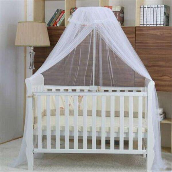 Mosquito Net for Cot Portable Summer Mesh Dome Curtain Net for Newborn Infants and Kids Bed - Image 2