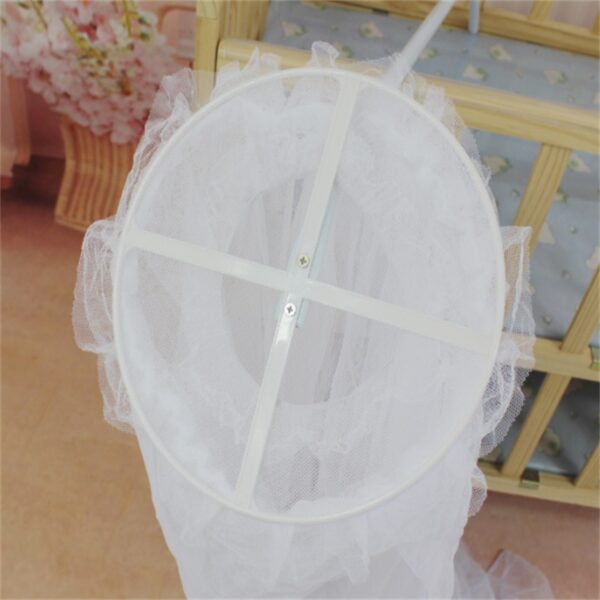 Mosquito Net for Cot Portable Summer Mesh Dome Curtain Net for Newborn Infants and Kids Bed - Image 5