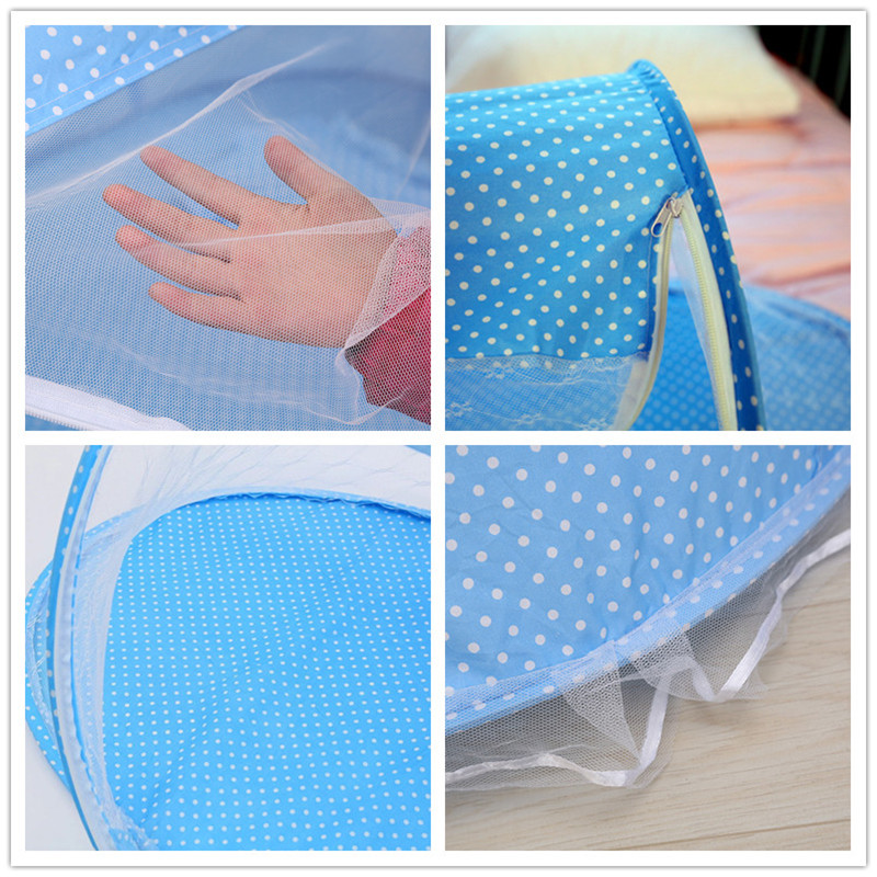 Mosquito Net for Cot Portable, Foldable Baby Bedding Crib Netting and Newborn Sleeping Tent