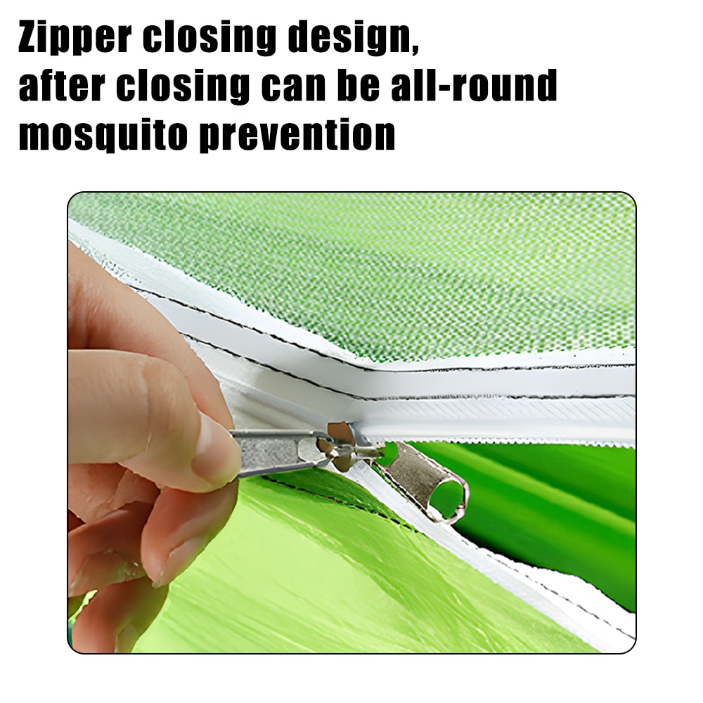 Camping Hammock with Mosquito Net Ultralight Outdoor Sleeping Solution for 1-2 People (260x140cm)