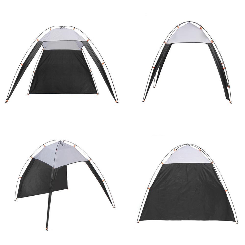 Retractable Awning With Bug Screen Lightweight Sun Shade Tent with UV Protection and Waterproof Features for Outdoor Adventures