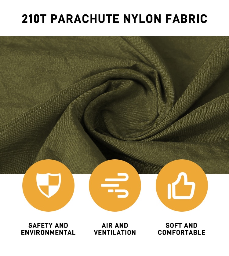 Double Camping Hammock with Mosquito Net 260x140cm Travel Sleeping Bed Swing with Tree Straps for Ultimate Outdoor Comfort