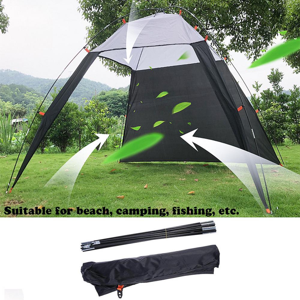 Retractable Awning With Bug Screen Lightweight Sun Shade Tent with UV Protection and Waterproof Features for Outdoor Adventures