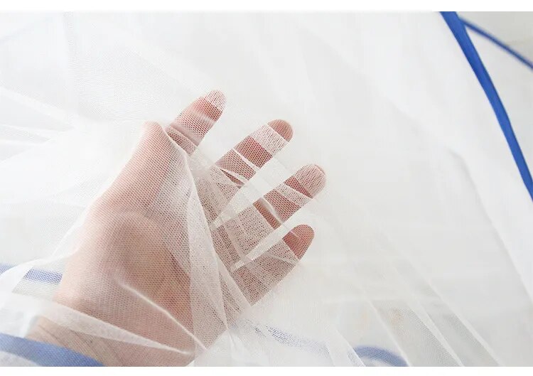 Convenient Free Standing Mosquito Net Foldable Double Couple Bed Net for a Mosquito-Free Summer Sleeping Experience at Home or During Travel