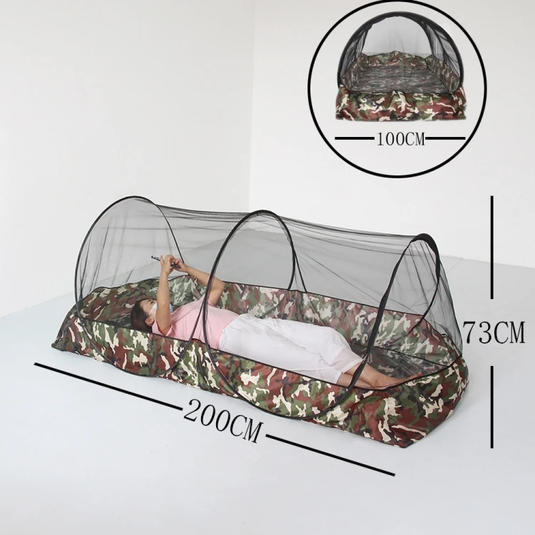 Portable Camping Mosquito Net Tarp Tents - Waterproof Travel Folding for Trips, Outdoor Garden, Single-door Dormitory - Anti-mosquito Protection - FREE STANDING MOSQUITO NET