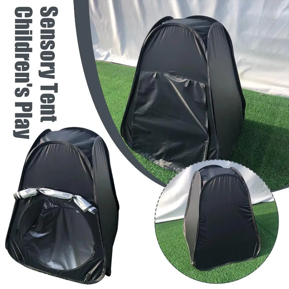 Sensory Tents Pop Up Tent for Autism ASD Kids - Portable and Foldable Black Out Playhouse Toys for Children - Indoor and Outdoor Fun - Image 4