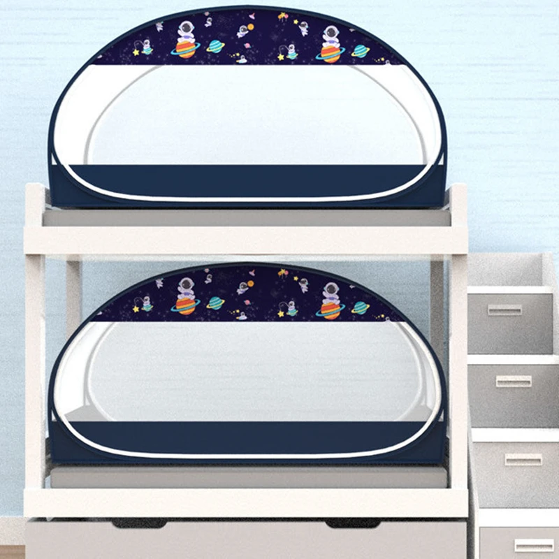 Home Large Space Mosquito Net - Mongolian Yurt Design, Encrypt Net for Student Dormitory Upper/Lower Bunk, Free Install - FREE STANDING MOSQUITO NET - Image 2