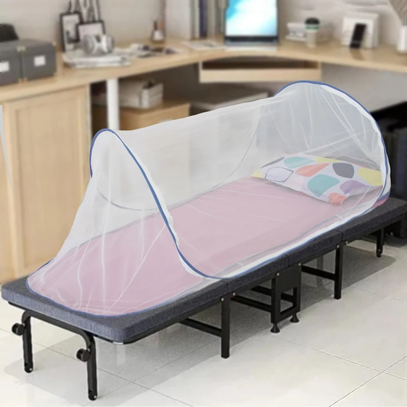 Camping Tent Mosquito Net - Folding Portable Student Dormitories and Children Insect Net for Single Bed Full Cover - MOSQUITO NET FOR COT - Image 4
