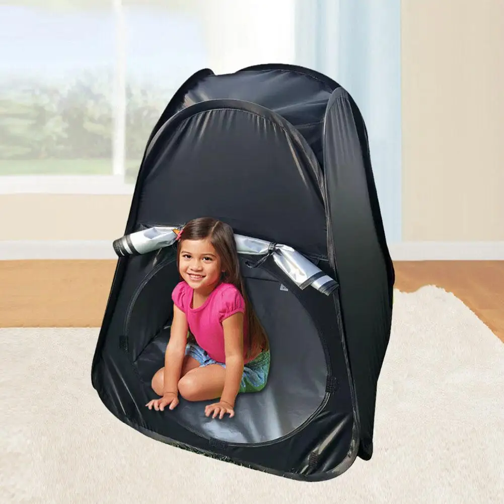 Sensory Tents Pop Up Tent for Autism ASD Kids - Portable and Foldable Black Out Playhouse Toys for Children - Indoor and Outdoor Fun
