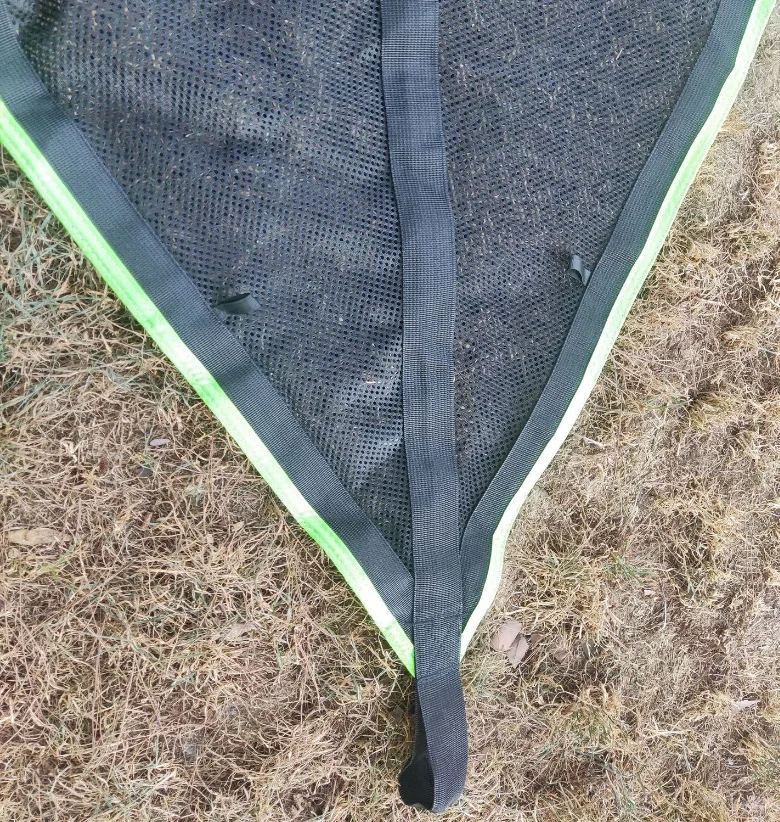 Convenient Outdoor Camping Sleep Hammock - Portable Hanging Bed for Multi Person Aerial Relaxation - 4Mx4Mx4M Triangle Hammock for Ultimate Portability