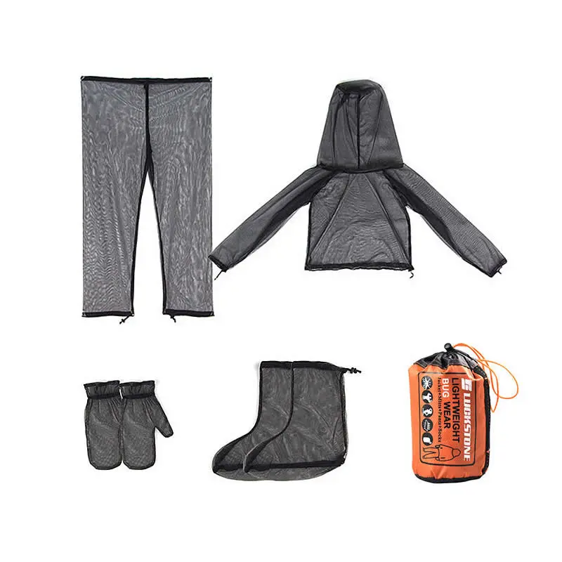 Sports Mesh Mosquito-Proof Suit - Outdoor Fishing Shirt for Preventing Insect and Bee Bites - Mosquito Repellent Clothing