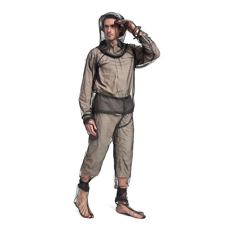Sports Mesh Mosquito-Proof Suit - Outdoor Fishing Shirt for Preventing Insect and Bee Bites - Mosquito Repellent Clothing
